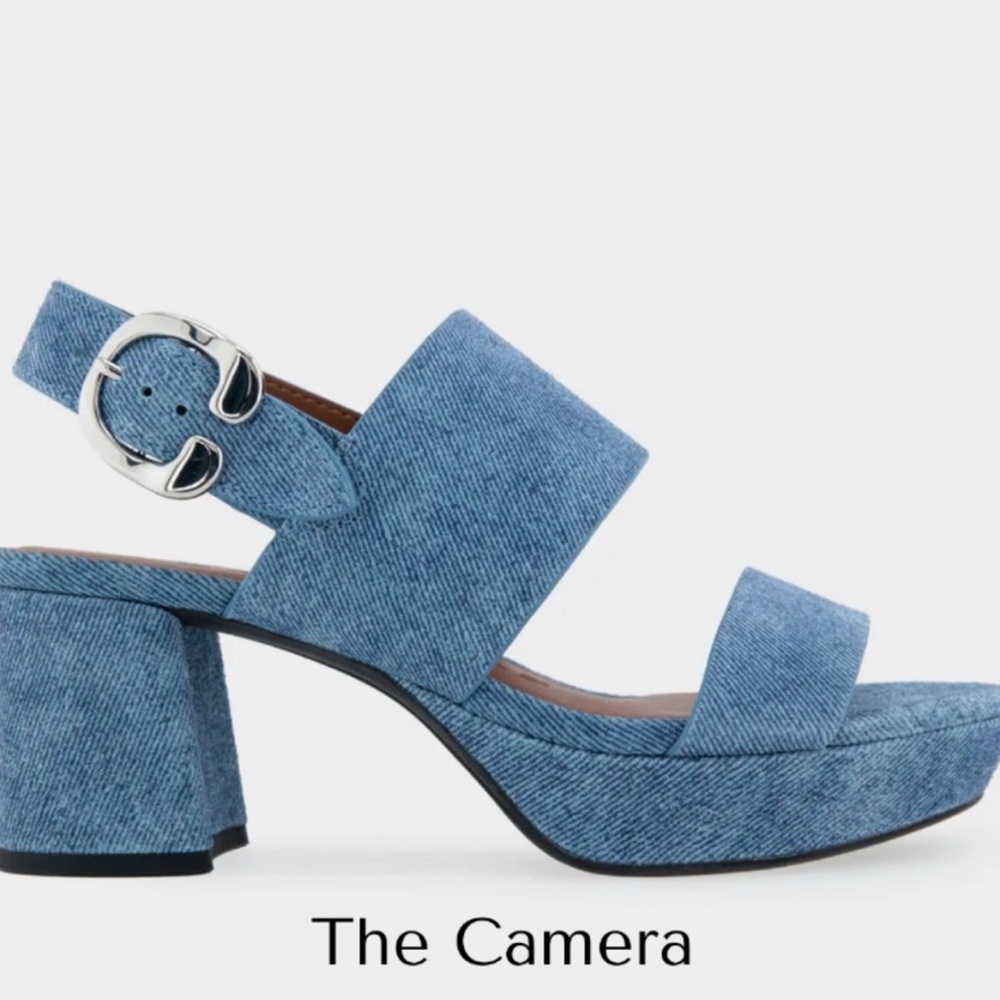 AEROSOLES Camera Blue Denim Women's Shoes